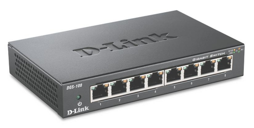 D-Link Switch DGS-108/E 8-Ports