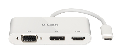 D-Link USB-Hub DUB-V310 USB 3.2 Gen 1 Type-C Weiß