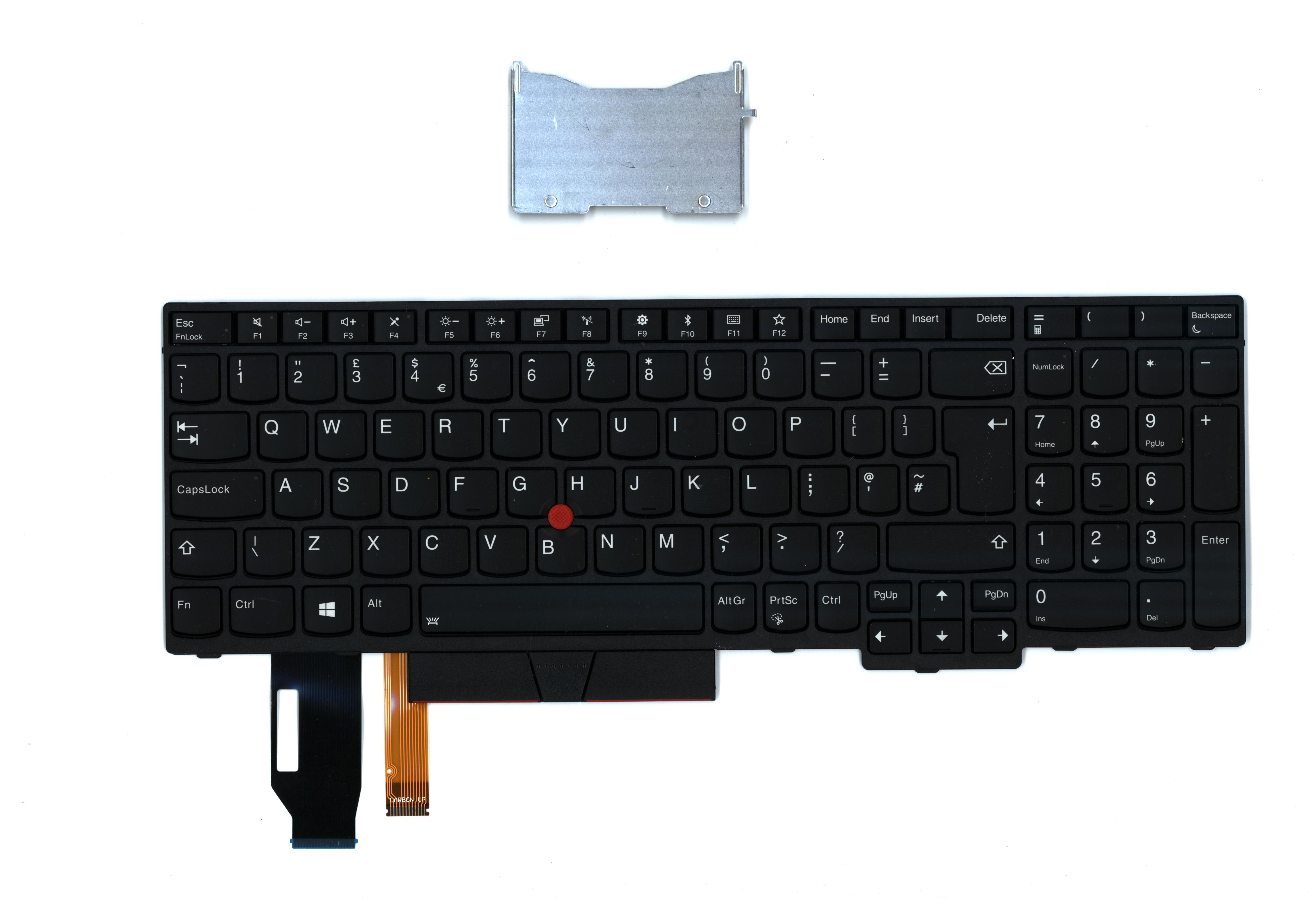 Lenovo Thinkpad T15 P52/72/53s T590/580 UK BL Tastatur 01YP708