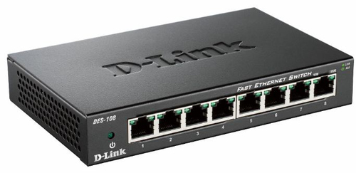 D-Link Switch DES-108/E 8-Ports