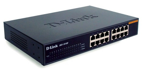 D-Link Switch DES-1016D 16-Ports - unmanaged