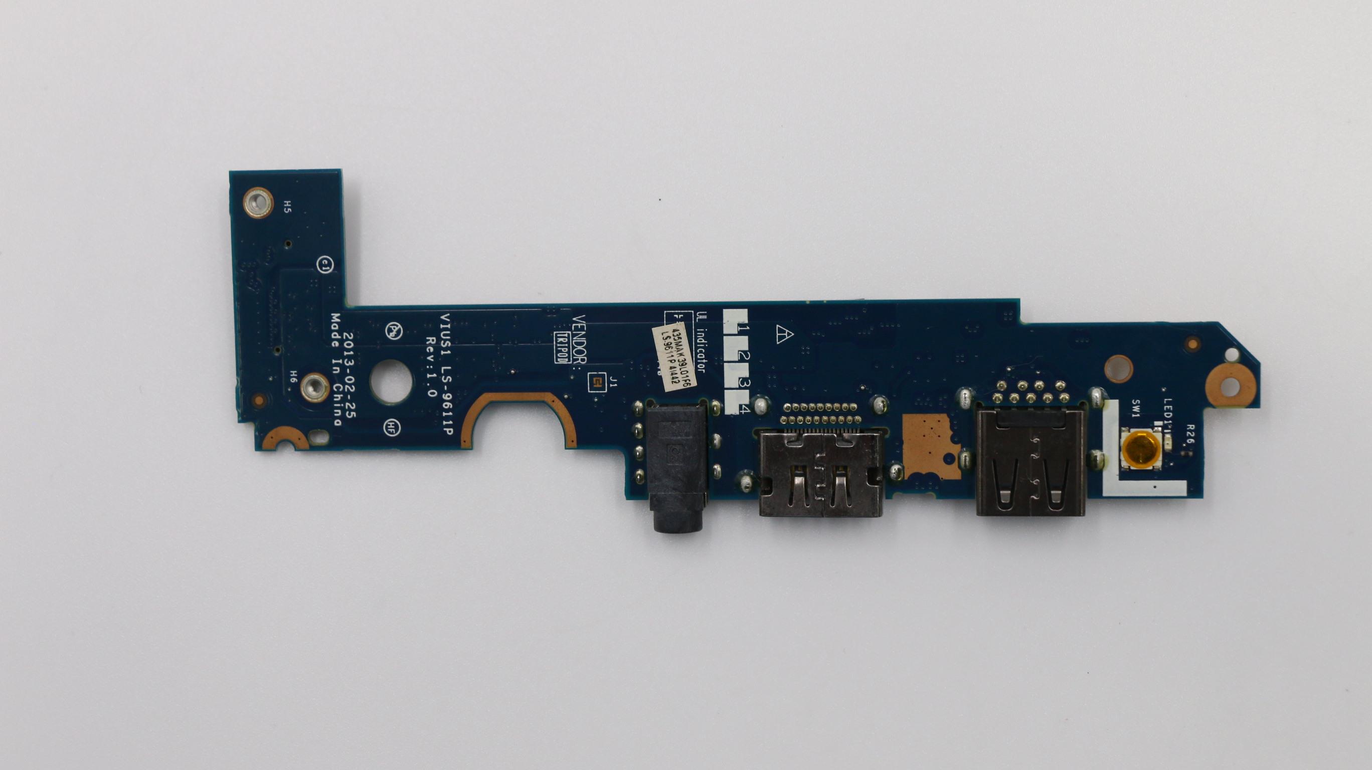Lenovo ThinkPad S531 I/O Subcard USB-Board 04X1089
